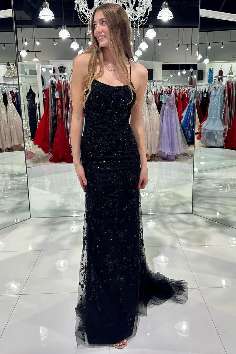 Lumidress Glamorous Red Tulle Mermaid Dress with Appliques and Corset Back