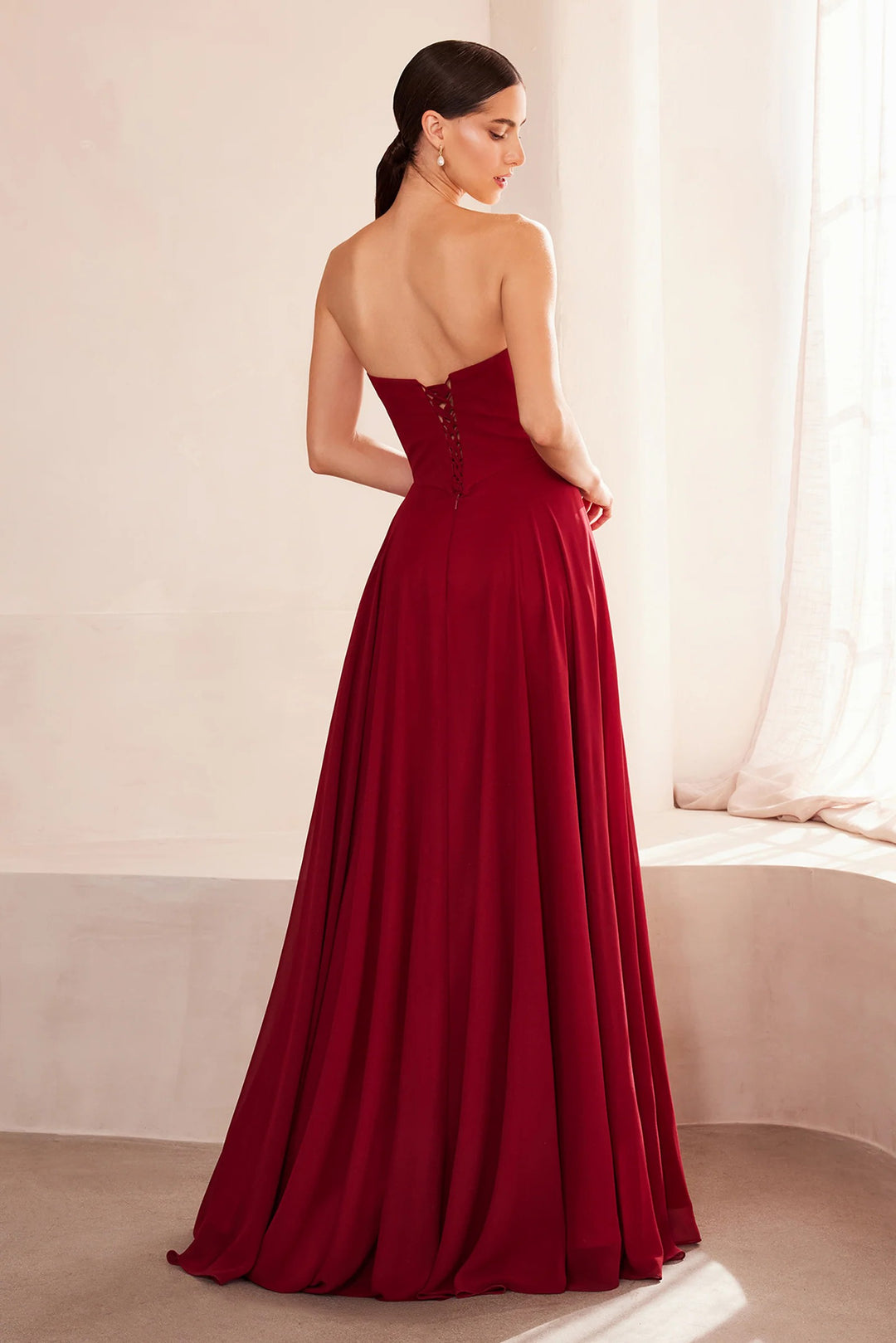 Lumidress Ethereal Chiffon A-Line Floor-Length Bridesmaids Dresses