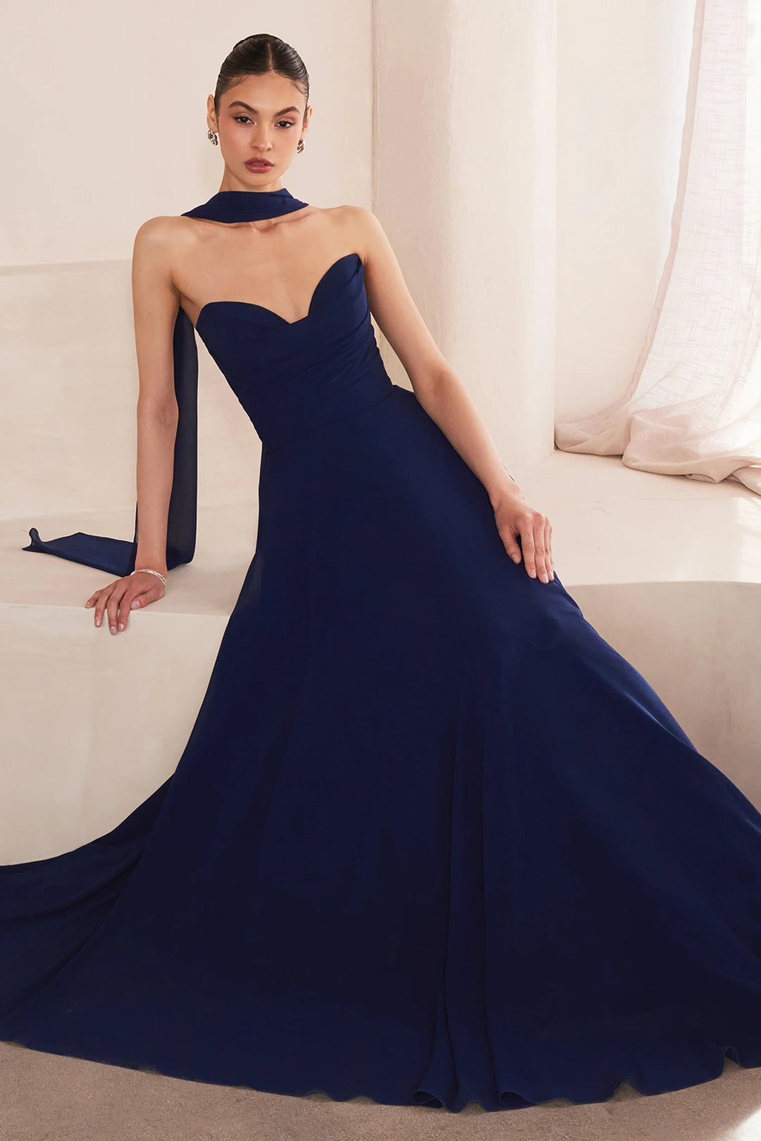 Lumidress Ethereal Chiffon A-Line Floor-Length Bridesmaids Dresses