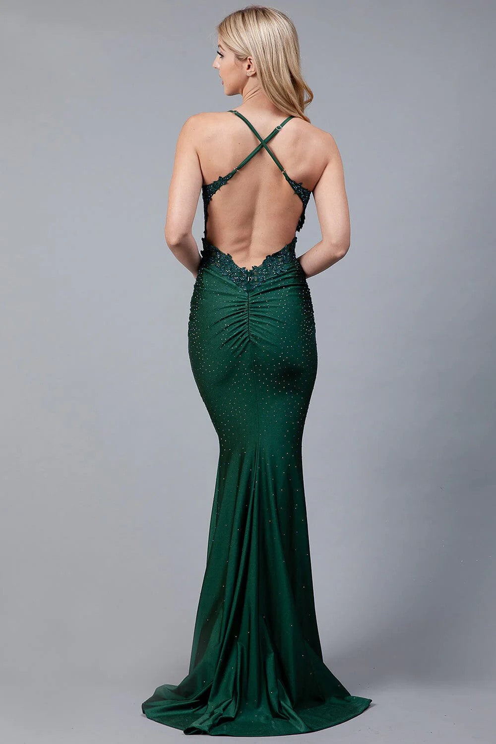 Lumidress Off Shoulder Square Neck Trumpet/Mermaid Satin Gown